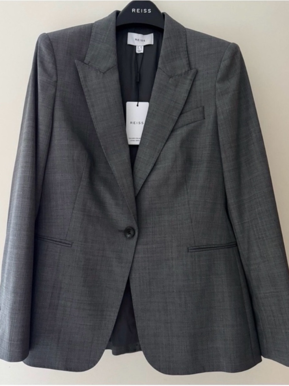REISS 🩶 Layton Single Breasted Blazer - Picture 6 of 8
